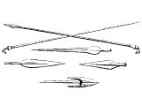 Egyptian javelins, spear & dart heads